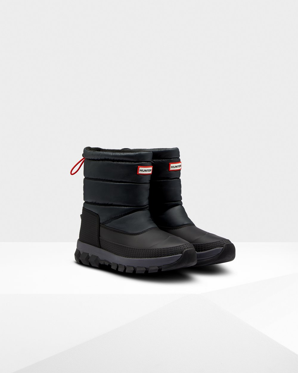 Botas De Neve Hunter Homem Pretas - Original Insulated Short - 67WHNAPSR